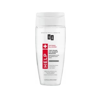 AA Help dwufazowy Płyn do demakijażu oczu 150 ml