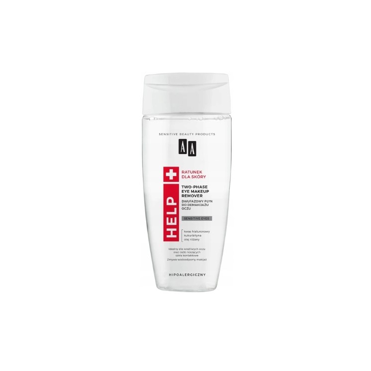 AA Help dwufazowy Płyn do demakijażu oczu 150 ml