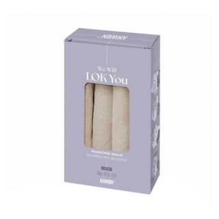 Anwen We Will Lok You Schaumstoff-Lockenwickler, 4 Stück