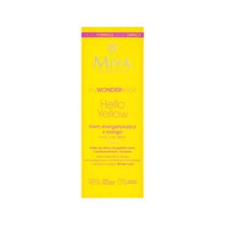 Miya Cosmetics myWONDERbalm Energizing Face Cream with mango Hello Yellow75 ml