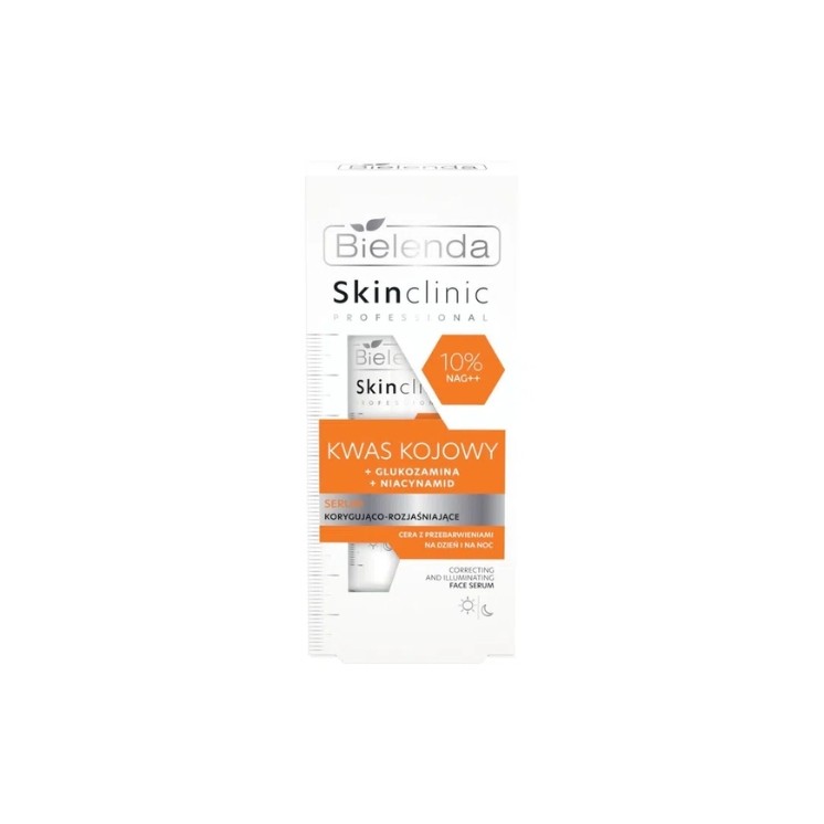 Bielenda Skin Clinic Professional коригуюча та освітлююча сироватка з койєвою кислотою 30 мл