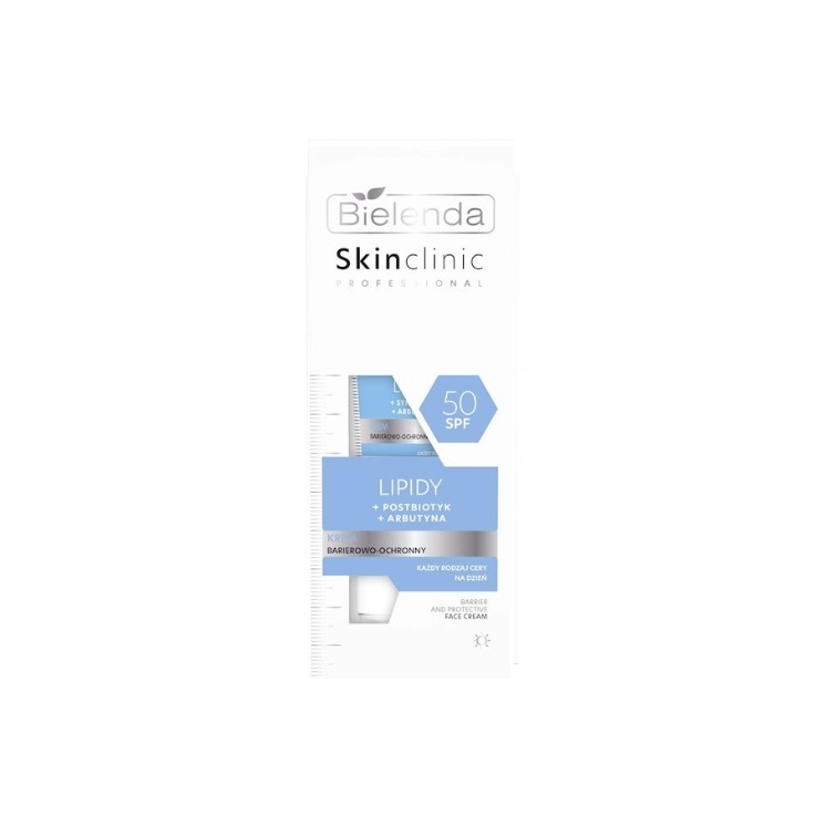 Крем для обличчя Bielenda Skin Clinic Professional Lipids Barrier-Protective SPF50 40 мл