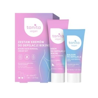 Tanita Vegan Set Bikini Ontharingscrème 50 ml + Post-ontharingsbalsem 30 ml