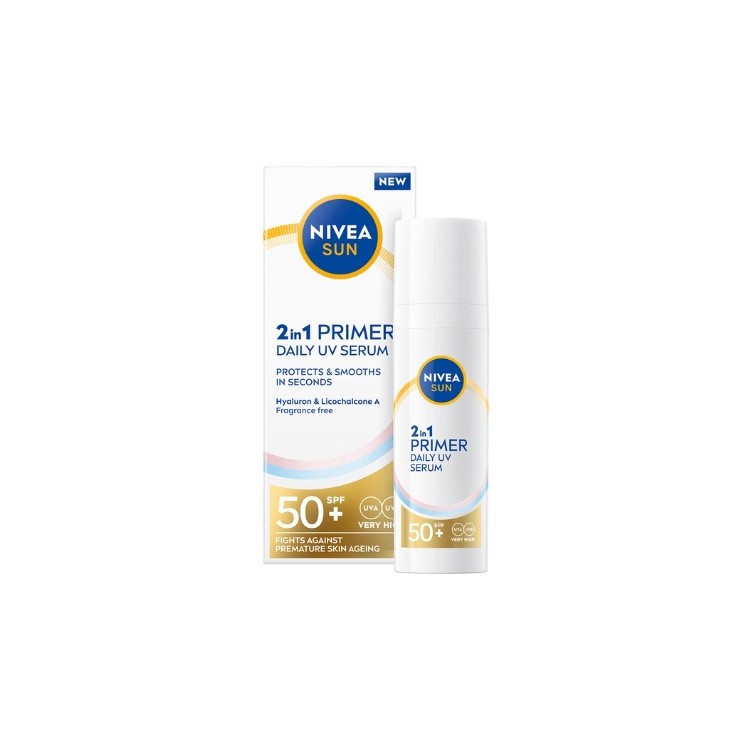 Nivea Sun 2в1 SPF50 + 30 мл