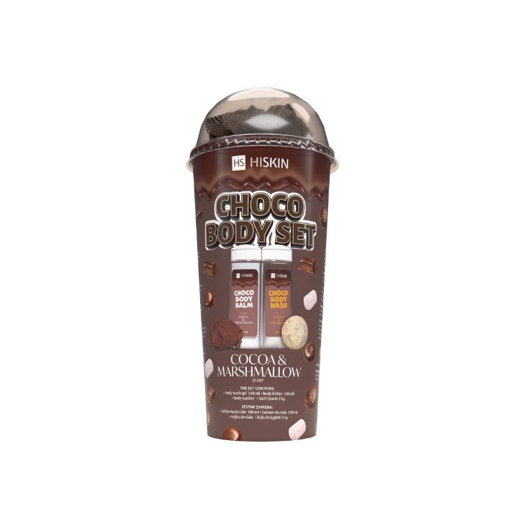 HiSkin Choco Body Set chocolade Bad- en lichaamsverzorgingsset