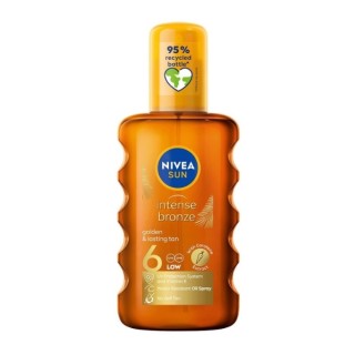 Nivea Sun Intense Bronze Zonnebrandolie SPF6 200ml