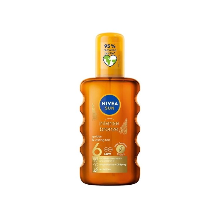 Nivea Sun Intense Bronze Sonnenschutzöl SPF6 200ml