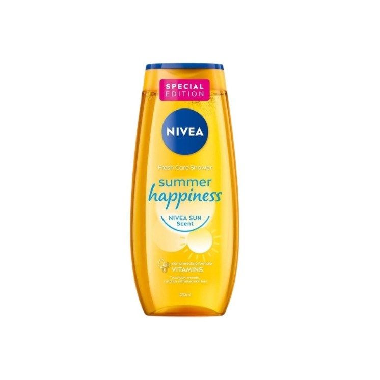 Гель для душу Nivea Fresh Care Shower Summer щастя» 250 мл