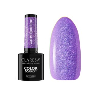 Гібридний лак для нігтів Claresa Unicorn Glow / 5 / 5 g