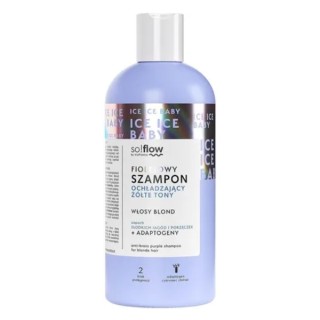 So!flow purple Kühlendes Shampoo für Gelbstiche für blond Haar 300 ml