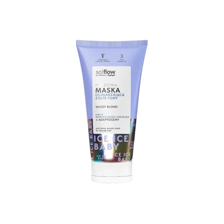 So!flow purple Cooling mask for yellow tones for blond hair 200 ml