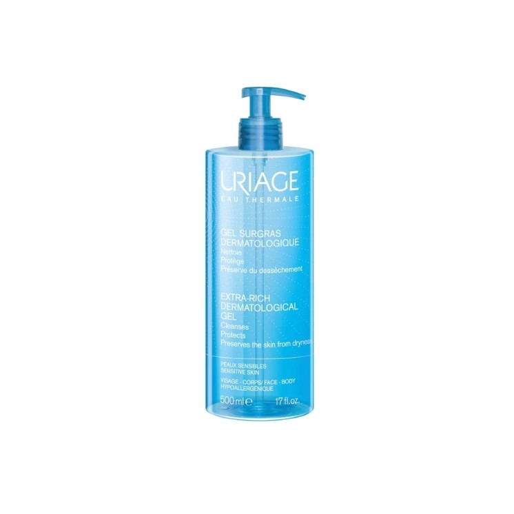 Uriage Extra Rich Dermatological Shower Gel for Sensitive Skin 500 ml