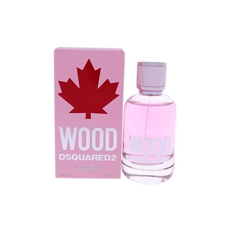 Dsquared2 Wood Pure Femme Eau de Toilette pour Femme 100 ml