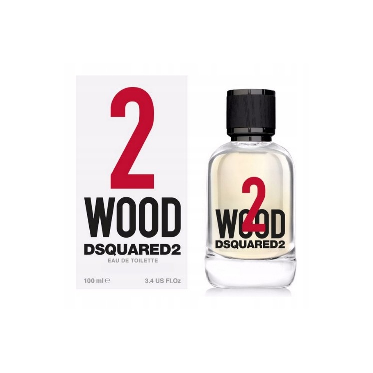 Dsquared2 Two Wood Eau de Toilette Unisex pour Femme et Homme 100 ml