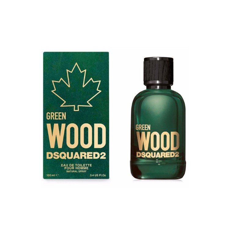 Dsquared2 Green Wood Pure Homme Eau de Toilette für Männer 100 ml
