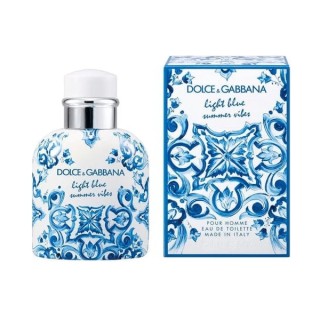 Dolce & Gabbana Light Blue Summer Vibes Eau de Toilette pour Homme Édition Limitée 125 ml