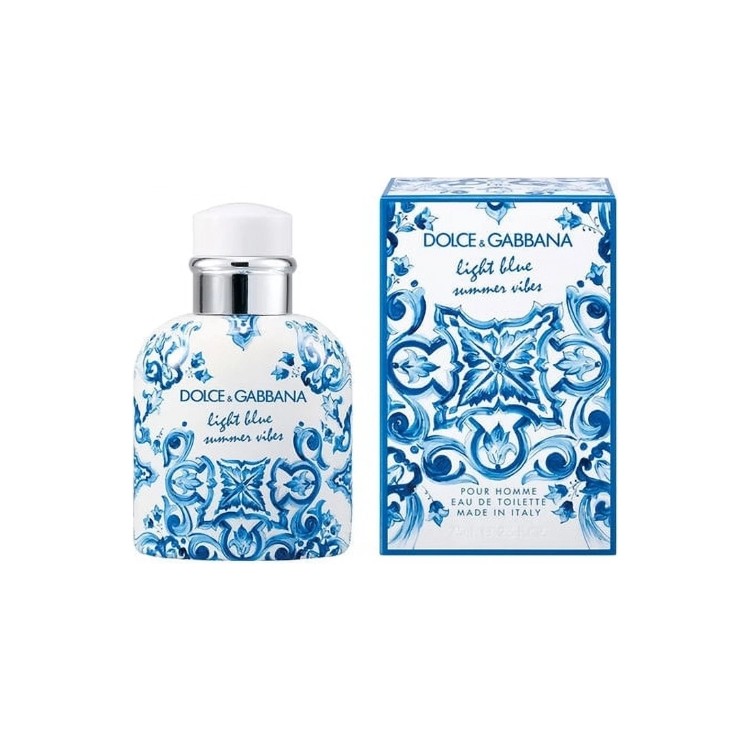 Dolce & Gabbana Light Blue Summer Vibes Eau de Toilette voor mannen Limited Edition 125 ml