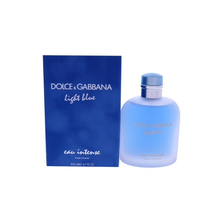 Dolce & Gabbana Light Blue Intense Eau de Parfum voor Mannen 200 ml