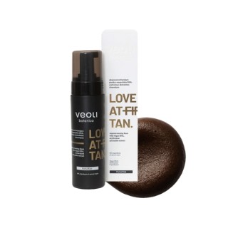 Veoli Botanica Love At First Tan Express Body Tanning Foam Chocolade Tint Cocoa Kiss 200 ml