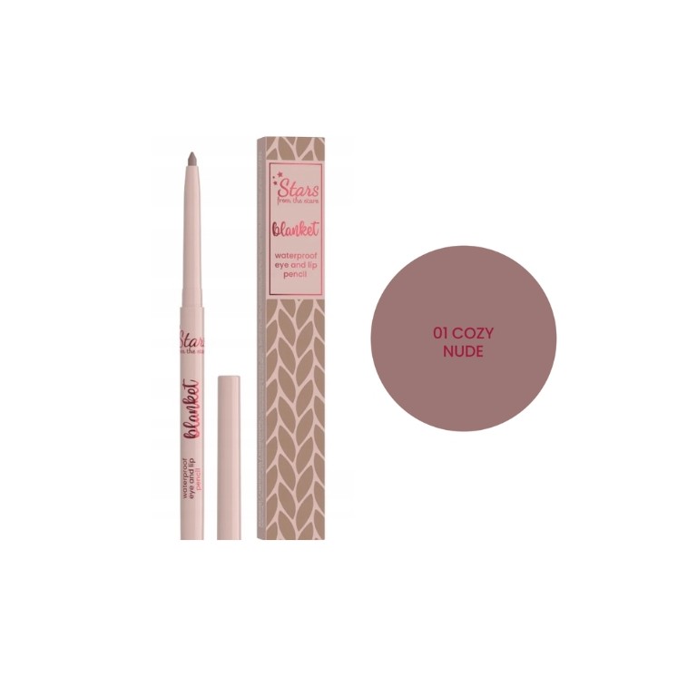 Stars from the stars Blanket long-lasting Eye and Lip Liner /01/ Cozy Nude 0.3 g