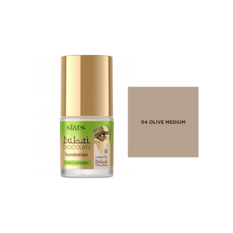 Stars from the stars Dubai Chocolate Foundation Face foundation /04/ Olive Medium 25 g