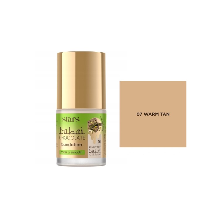 Stars from the stars Dubai Chocolate Foundation Face foundation /07/ Warm Tan 25 g