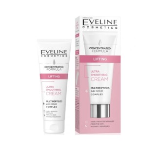 Eveline Crème Visage Lissante Ultra Liftante Formule Concentrée Multipeptides 50 ml