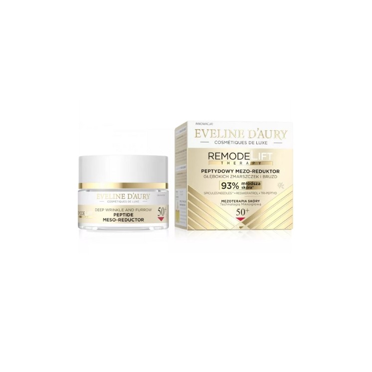 Eveline D'Aury Remodelift Therapy Peptide Meso-Reducer для обличчя 50+ 50 мл