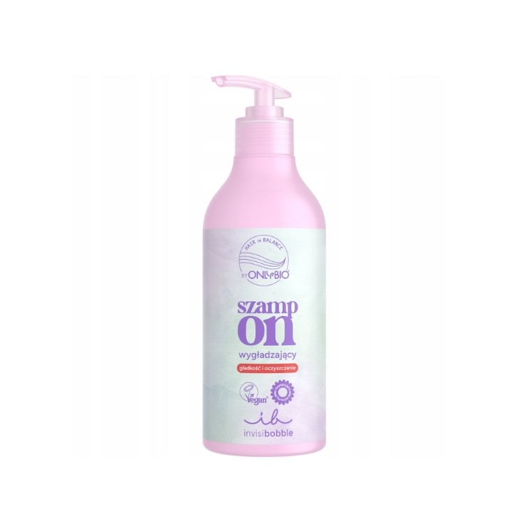 Розгладжуючий шампунь OnlyBio x Invisibobble Hair in Balance 400 мл