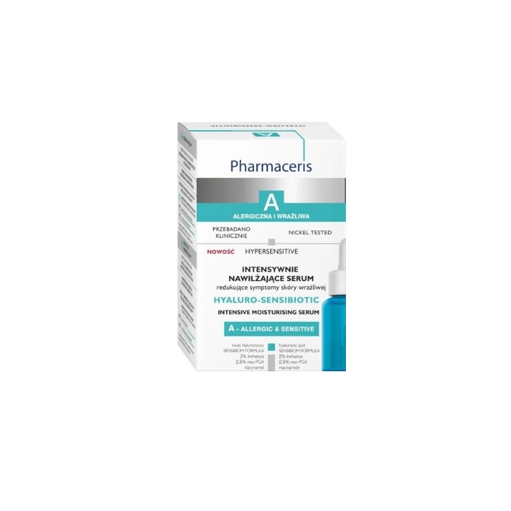 Інтенсивно зволожуюча сироватка для обличчя Pharmaceris A Hyaluro-Sensibiotic 30 мл