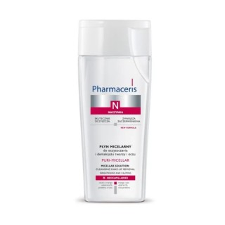 Pharmaceris N Puri-Micellar Міцелярна рідина для очищення та зняття макіяжу з обличчя та очей 200 мл
