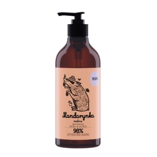Savon liquide naturel pour les mains YOPE Mandarine et Framboise 500 ml