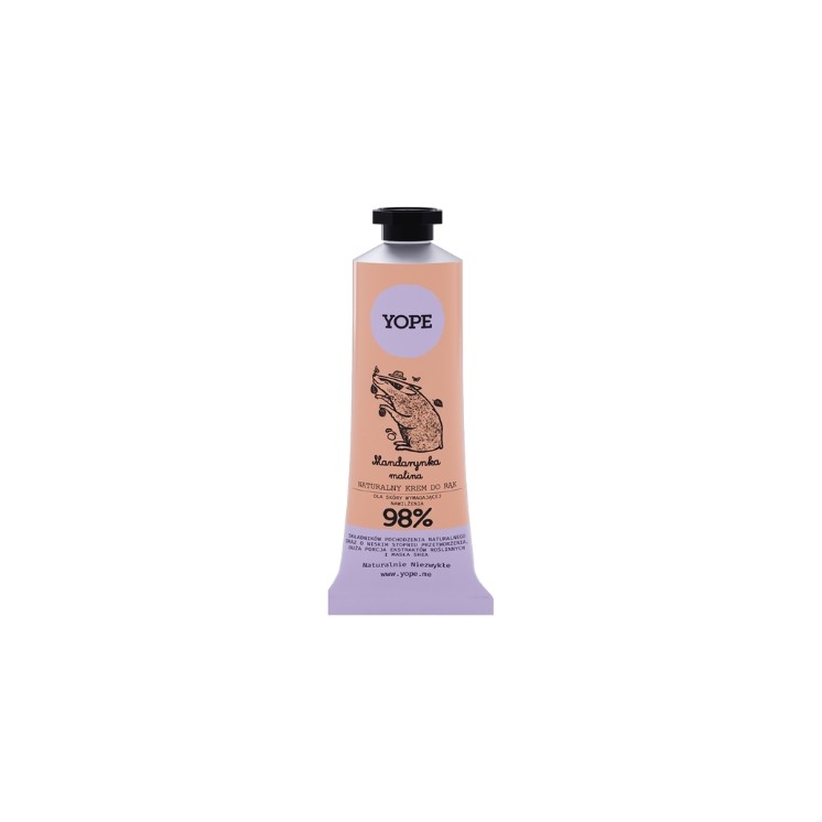 Crème Mains Naturelle YOPE Mandarine et Framboise 50 ml