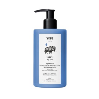 YOPE Men Safe My Hair Shampooing contre la chute excessive des cheveux 300 ml