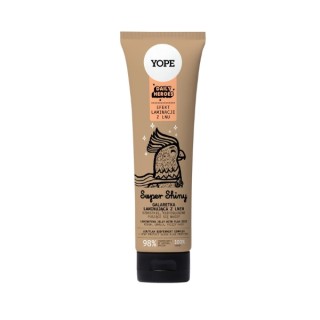 Gelée coiffante Super brillante YOPE Daily Heroes au lin 140 ml