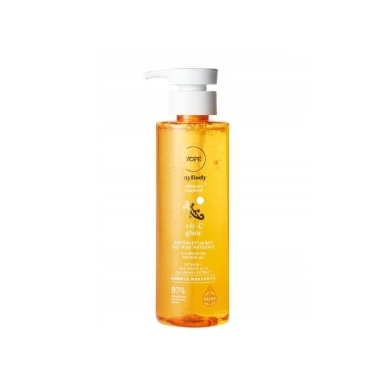 YOPE myBODY Vit-C Glow Освітлюючий гель для душу Summer Margarita 300 мл
