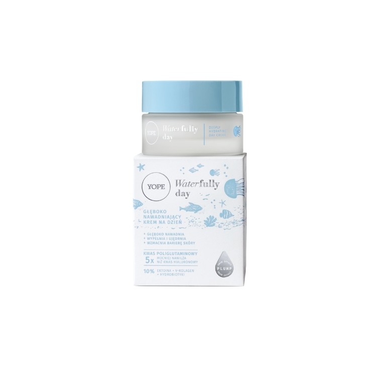 Денний крем для обличчя YOPE Waterfully Deeply Hydrating Day Cream 50 мл