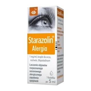 Starazolin Alergia Krople do oczu 5 ml