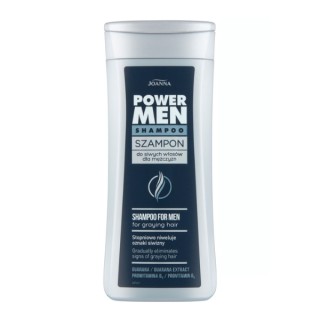Joanna POWER MEN Shampoo für graues Haar 200 ml