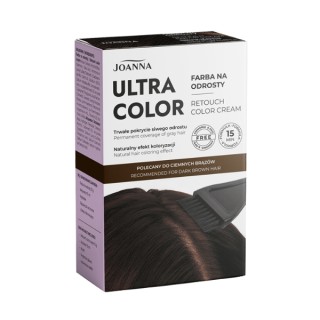 Joanna Ultra Color Root Dye pour cheveux châtain foncé 1 pièce.
