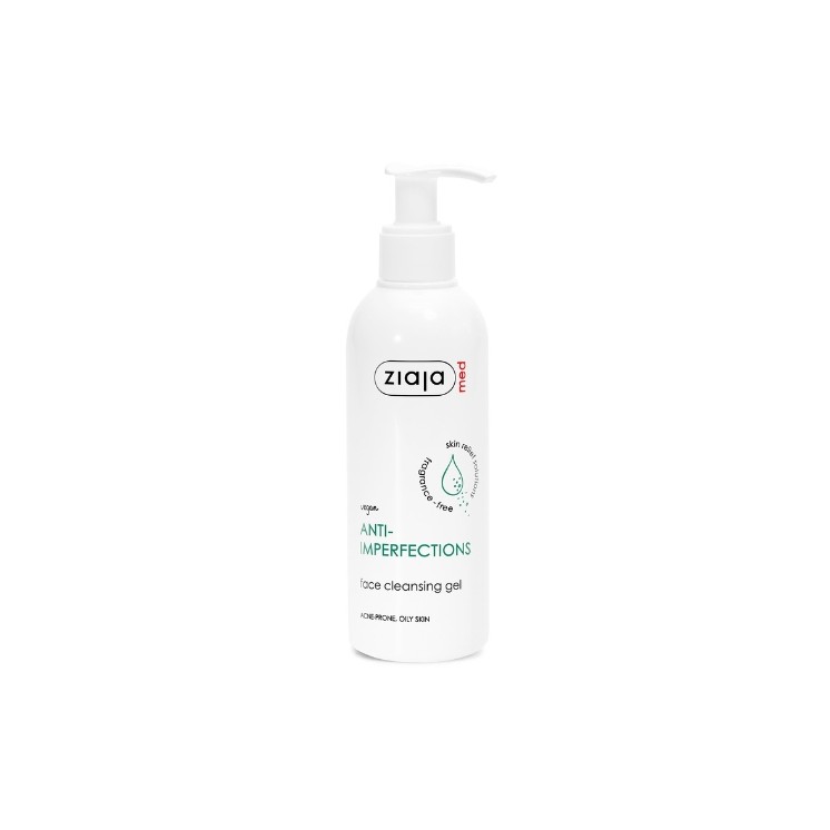 Гель для вмивання обличчя Ziaja Med Cleansing Treatment для схильних до акне 200 мл