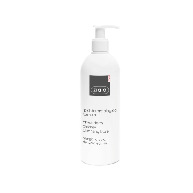 Ziaja Med Lipid Treatment Cremige Waschgrundlage für sehr empfindliche/allergische Haut, 400 ml