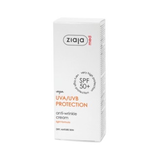 Крем для обличчя Ziaja Med Protective Treatment проти зморшок для сухої шкіри SPF50 + 50 мл