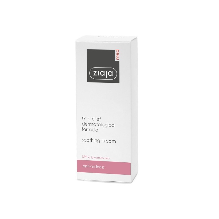 Ziaja Med Soothing Treatment Ультразаспокійливий крем для обличчя від розацеа 50 мл
