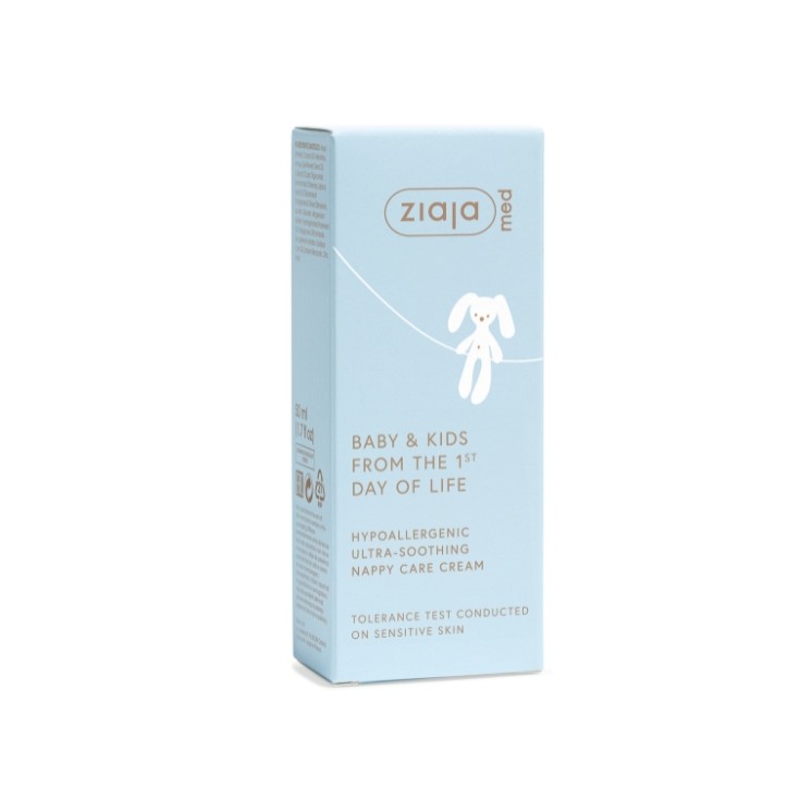 Crème protectrice ultra-apaisante pour le change Ziaja Med Kids 50 ml