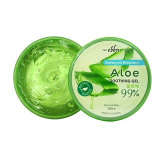 Gel visage et corps à l'aloe vera Ebbn 99 % d'aloe vera 300 ml