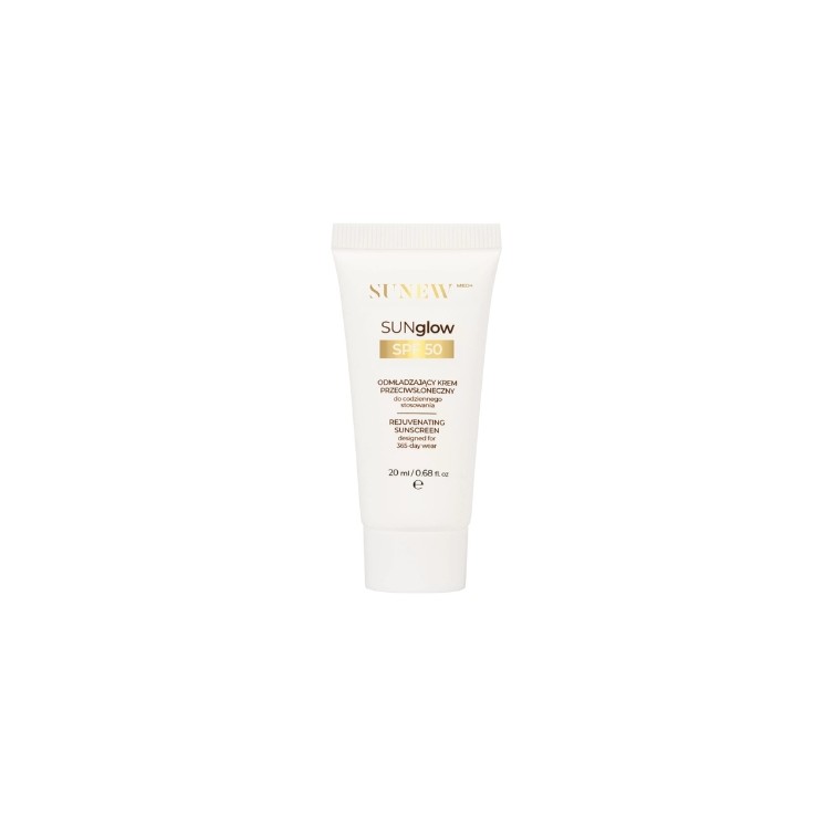 Crème visage rajeunissante Sunew Med+ SUNglow SPF50 Travel Size 20 ml