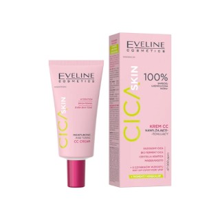 Eveline Cica Skin Feuchtigkeitsspendende und straffende CC-Gesichtscreme 30 ml