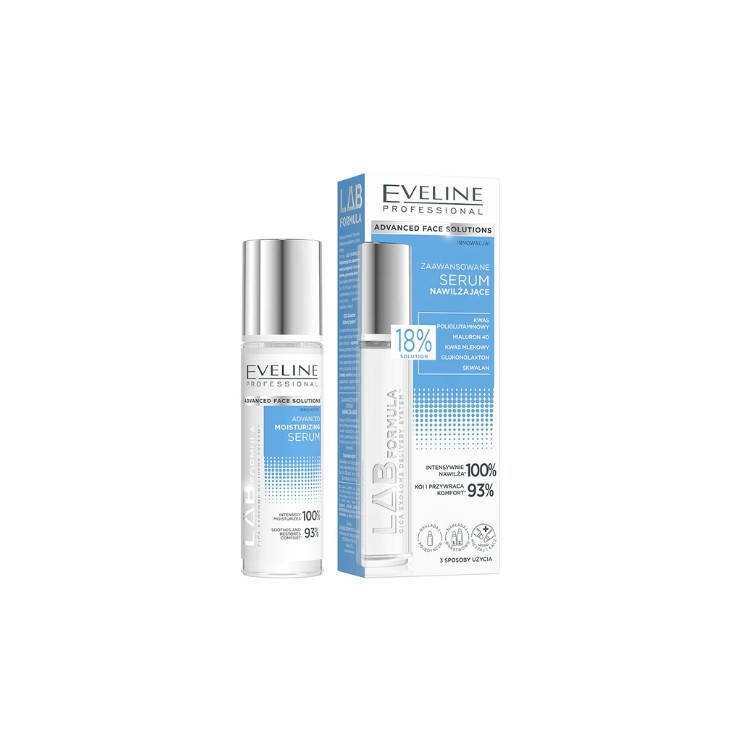 Зволожувальна сироватка для обличчя Eveline Lab Formula Advanced 30 мл