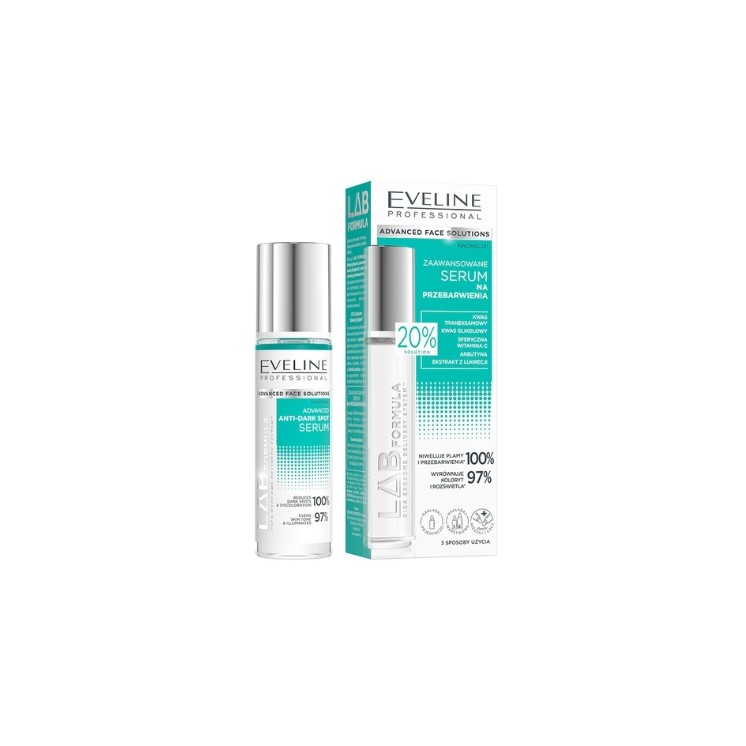 Сироватка Eveline Lab Formula Advanced для знебарвлення шкіри 30 мл
